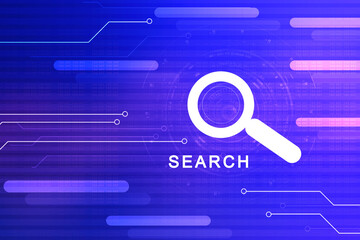 2d rendering Search concept - Lens
