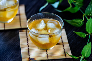 冷たいほうじ茶