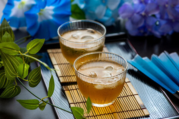 冷たいほうじ茶