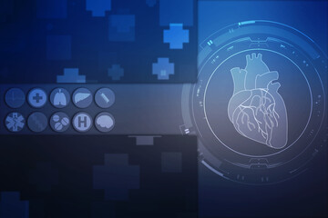 Medical and Health care concept background, Medical Science, Biotechnology concept background