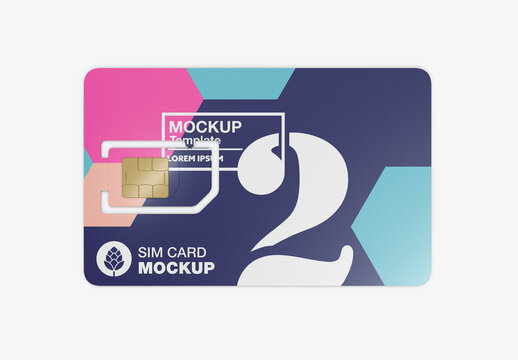 Sim Card Mockup