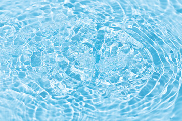 Fototapeta na wymiar Water surface background texture. Abstract Blue abstract water wallpaper