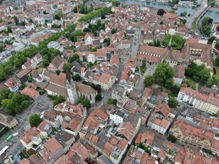 Cityscape of Kostanz at Lake Constance