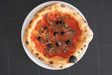 Pizze fatte a Napoli