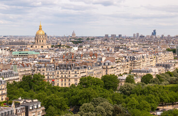 Fototapeta na wymiar Vue de Paris (France)