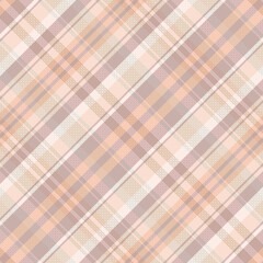 Tartan plaid pattern with texture and warm color.