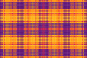 Tartan plaid pattern with texture and warm color.
