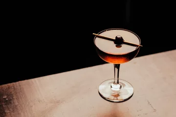 Foto op Plexiglas Manhattan glass of Manhattan