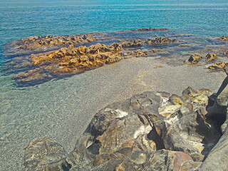 beach and sea