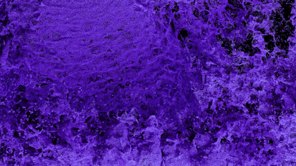 Millions of Tiny Purple Particles Filling the screen with Splashes on Black