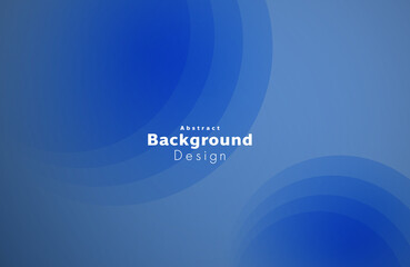 Abstract blue color geometric background ,The circle lines overlap each other to form a beautiful pattern , Modern background design for presentation design , illustration Vector EPS 10