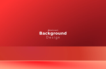 Abstract Red Color background red gradient with copy space for text  , Flat Modern design for presentation , illustration Vector EPS 10