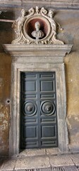 door in the church