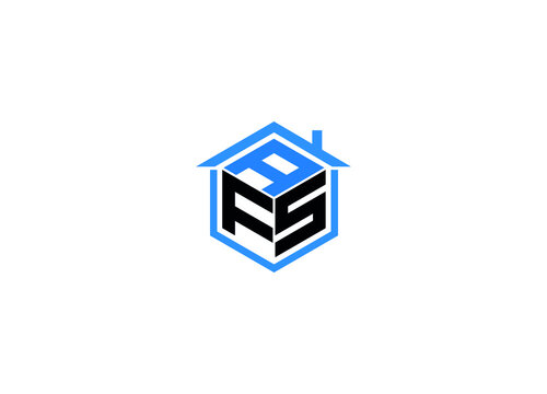 AFS logo Design with Creative Modern vector icon template
