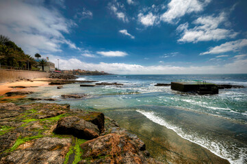 Estoril beach in Portugal, Europe