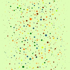 background with confetti