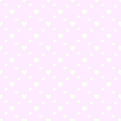Wallpaper with white hearts for Valentines day