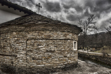 ruins of an church