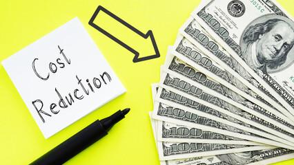 Cost Reduction is shown using the text