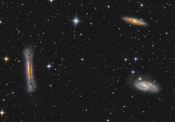 The Leo Triplet Galaxies