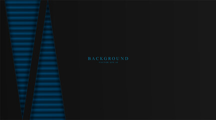 black background, with blue stripe, abstract design