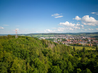 Antenna on a hill 