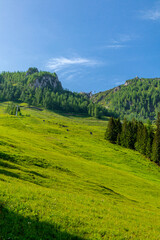 Fototapeta premium Schöne Erkundungstour entlang des Berchtesgadener Voralpenlandes - Jenner - Bayern - Deutschland