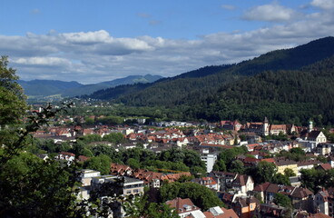 Fototapeta na wymiar Freiburg im Breisgau im Frühling