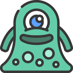 Blob Monster Icon