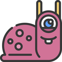 Snail Monster Icon