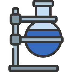 Round Beaker Holder Icon