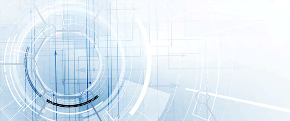 Technology data background, idea of global business solution