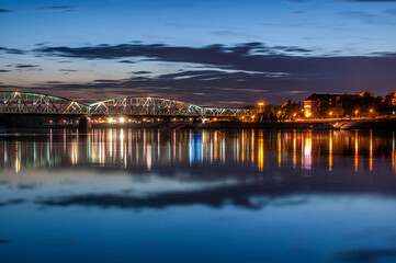 Obraz premium Toruń beautiful Polish old city