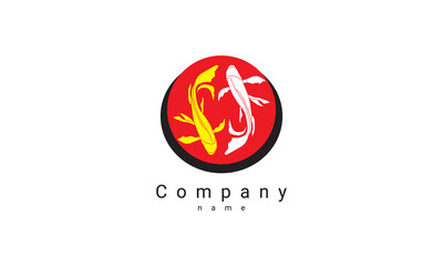 koi fish logo 