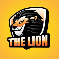 Lion E Sport Gaming Logo Design