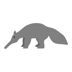 anteater icon design template vector illustration