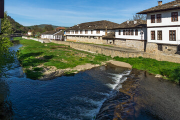 Fototapeta na wymiar Center of town of Tryavna, Gabrovo region, Bulgaria