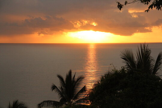 Sunrise, Sogod Bay Cebu Strait, Catmon, Cebu, Philippines