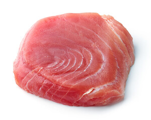 fresh raw tuna steak