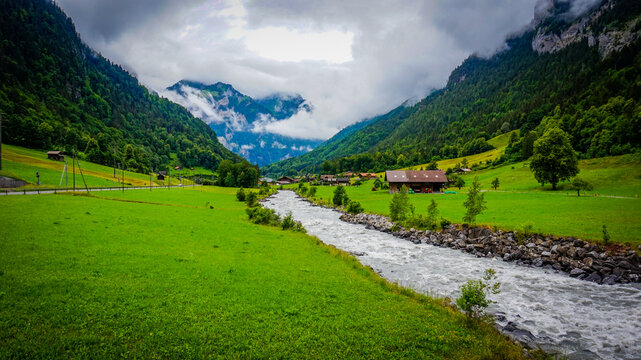 A scenic view in Switzerland