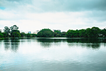 lake in the park