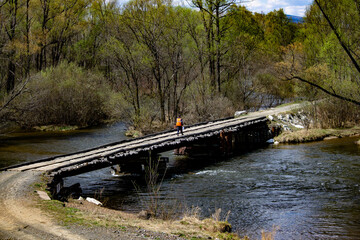 bridge over river