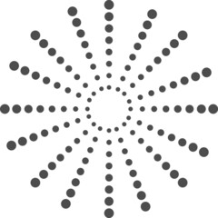  Abstract dot shape, vector design element.eps