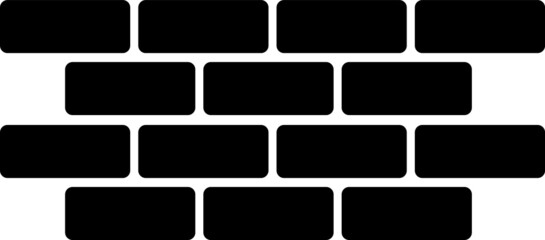 Obraz premium bricks, icon, vector illustration on white background..eps