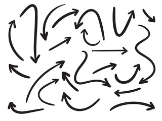 Arrows set icons. Arrow vector collection. Arrow. Cursor. Modern simple arrows.