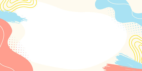 Trendy concept abstract geometric design, memphis background. Applicable for placards, brochures, posters, covers and banners. Vector illustration.