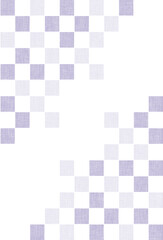 喪中　はがき　和柄　背景