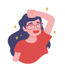 【達成感】【喜び】【爽快】表情リアクション
タイトル変更