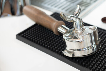 Holder for the coffee machine.