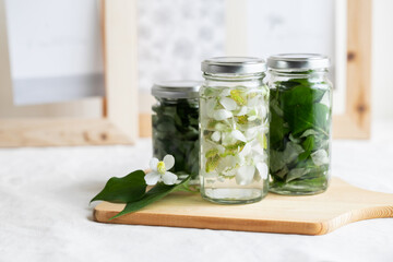 ドクダミ　チンキ　化粧水　手作りコスメ